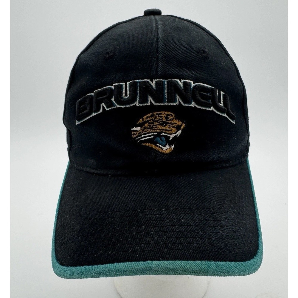 VTG 90s RARE Jacksonville Jaguars Mark Brunell NFL Hat NFL Players INC Strapback